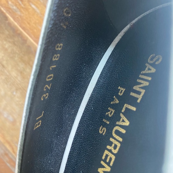 Stunning pair of Saint Laurent heels size 40/9 Run Cap-toe. - Picture 12 of 12